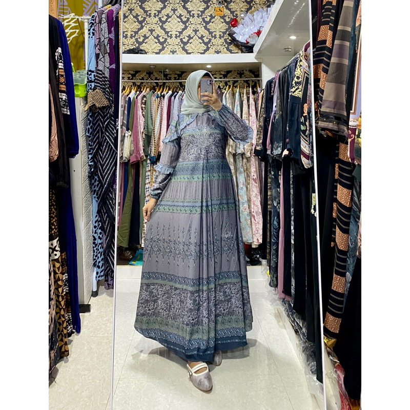 abaya najwa terbaru najwa abaya zulfa dress