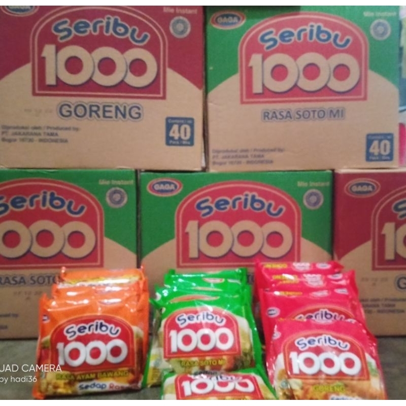 

Mie Gaga 1000 1 dus isi 40 pcs
