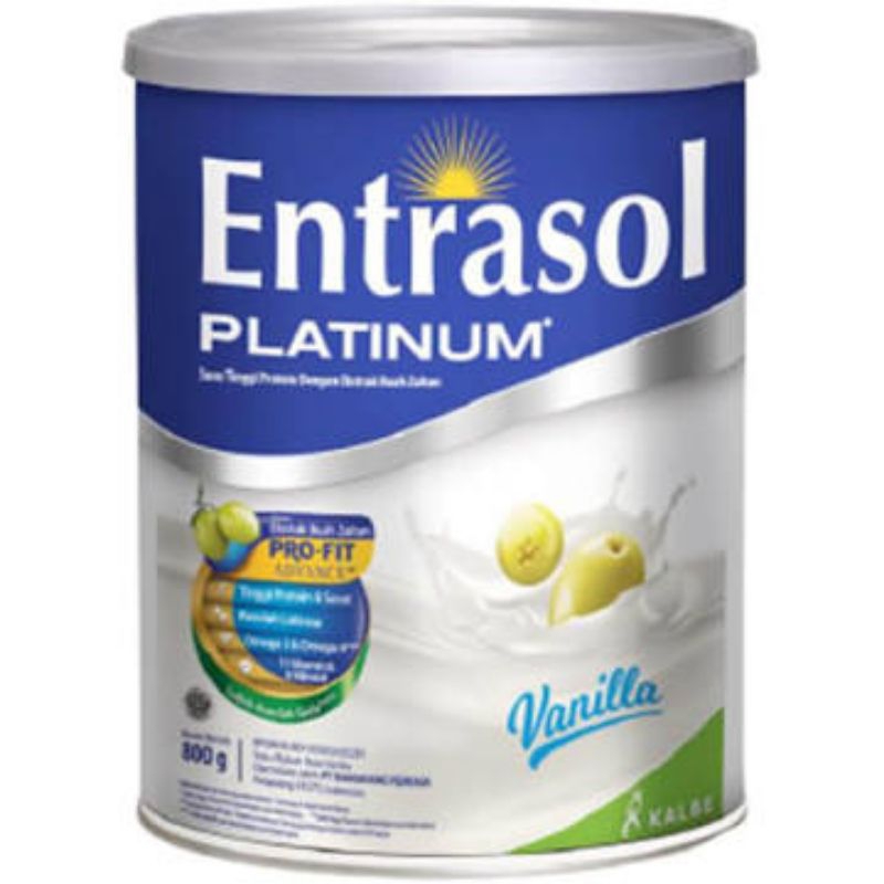 

Entrasol Platinum Vanila 800 gram