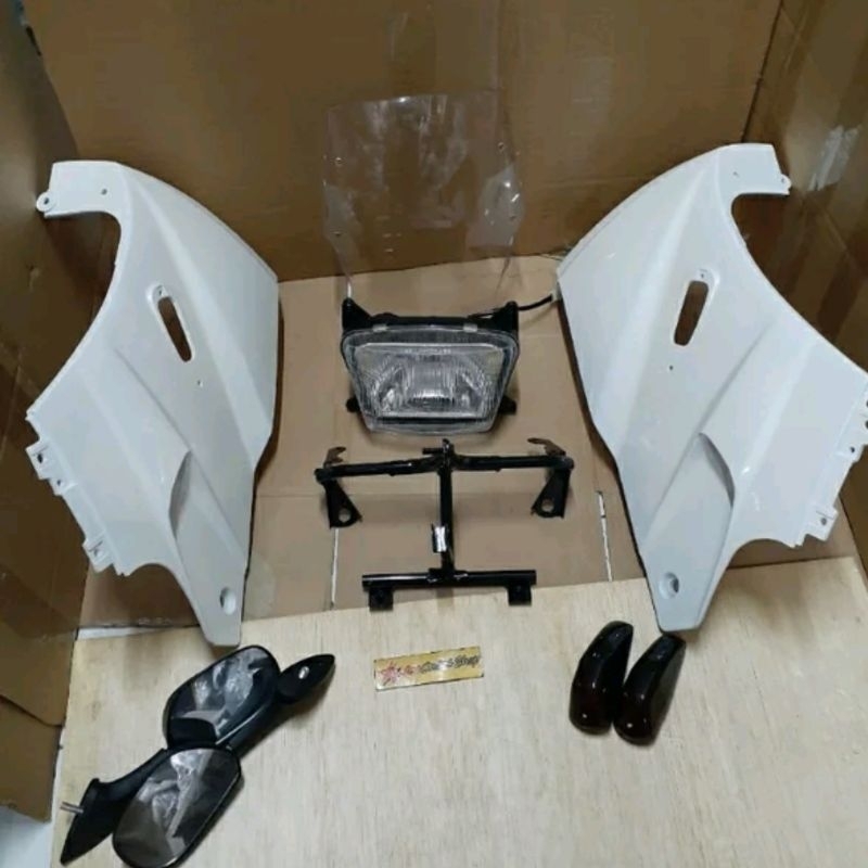 fairing fering set sayap ninja ssr putih