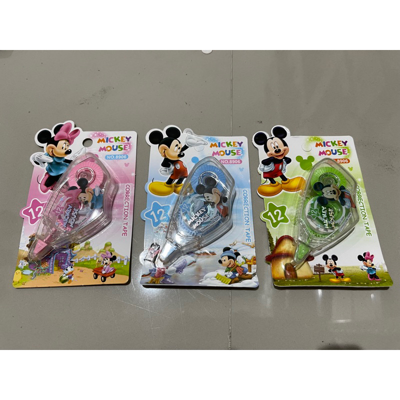 

correction tape mickey 12m satuan