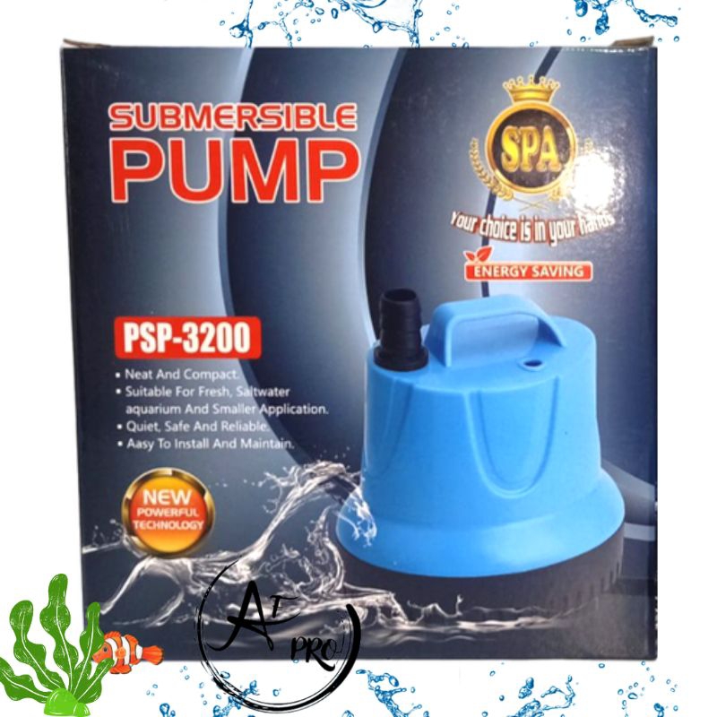 Promo Murah Pompa Kolam Aquarium Submersible Pump SPA PSP 3200