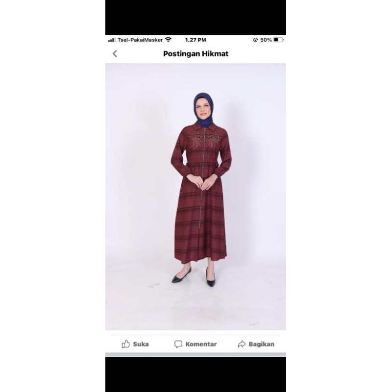 abaya hikmat (diskon)