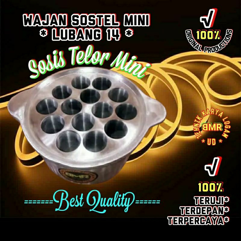 WAJAN SOSTEL MINI PREMIUM LUBANG 14