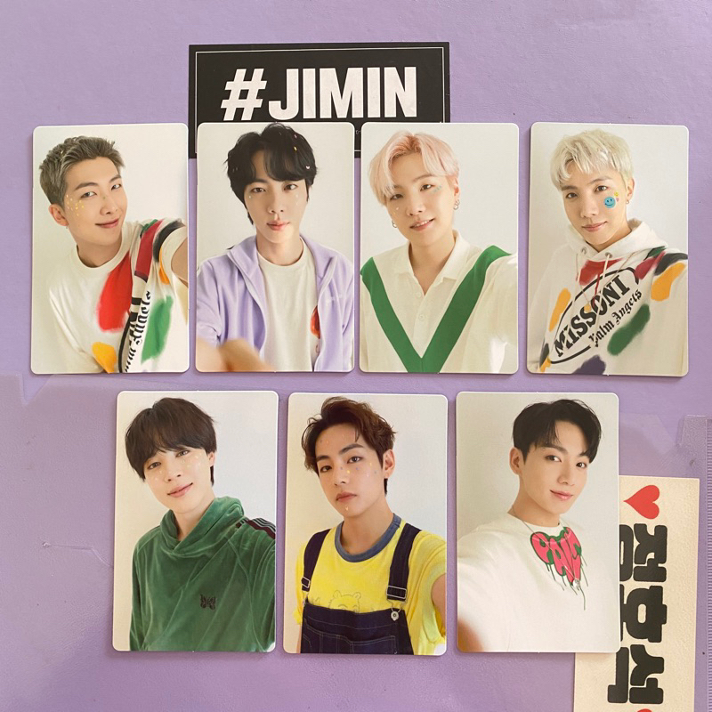 BTS Official Japan FC Magazine Vol.10 Survey Photocard PC RM Jin Suga J-Hope Jimin Taehyung Jungkook