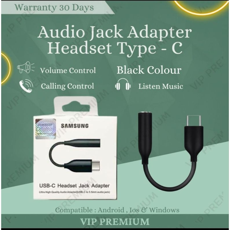 JACK AUDIO SAMSUNG ORIGINAL GT - TYPE C