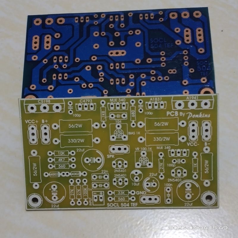 PCB SOCL 504 TEF Mini