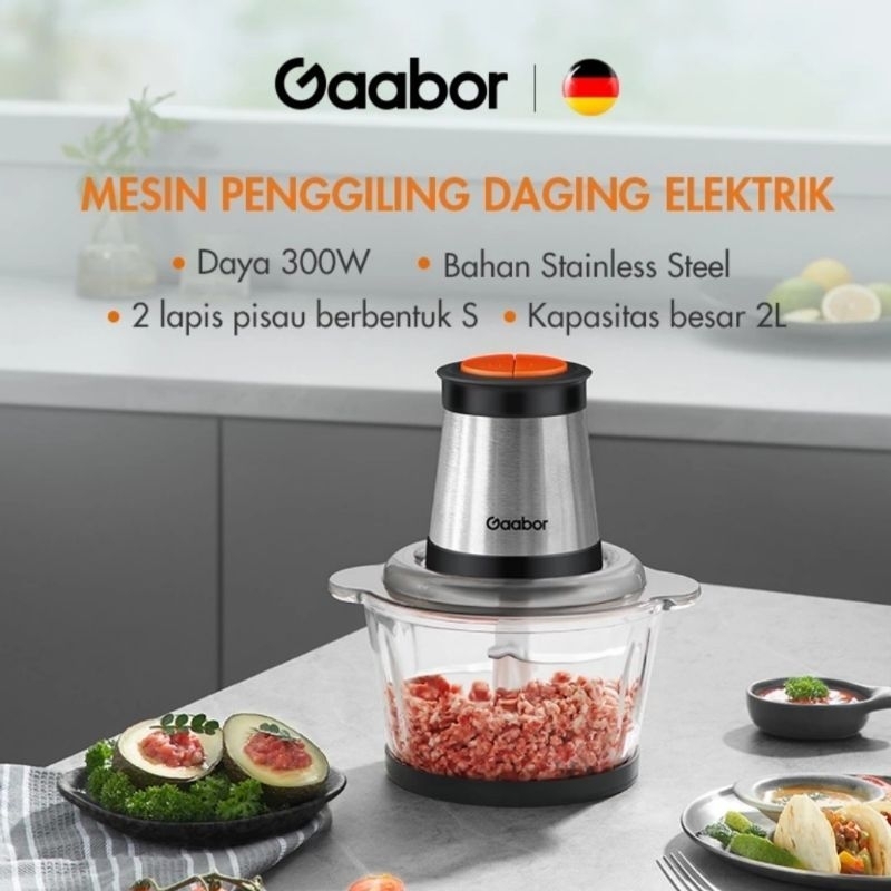 Gaabor Chopper Penggiling Daging
