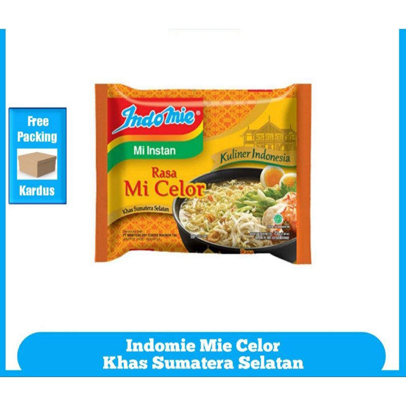 

indomie mie celor khas palembang