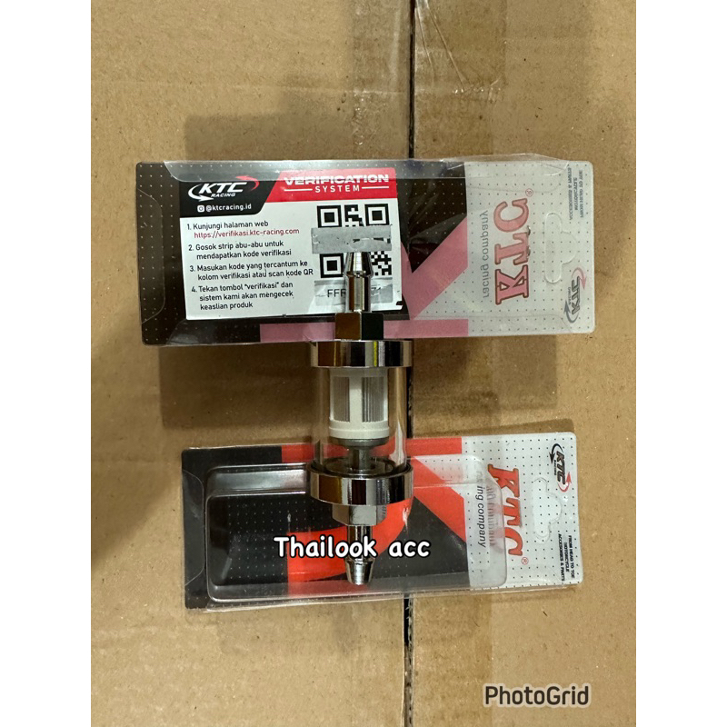 Filter bensin kaca ktc original racing bebek matik universal