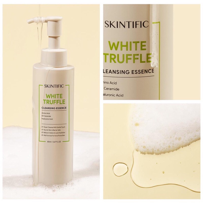 SKINTIFIC-White Truffle Cleansing Essence 80ml