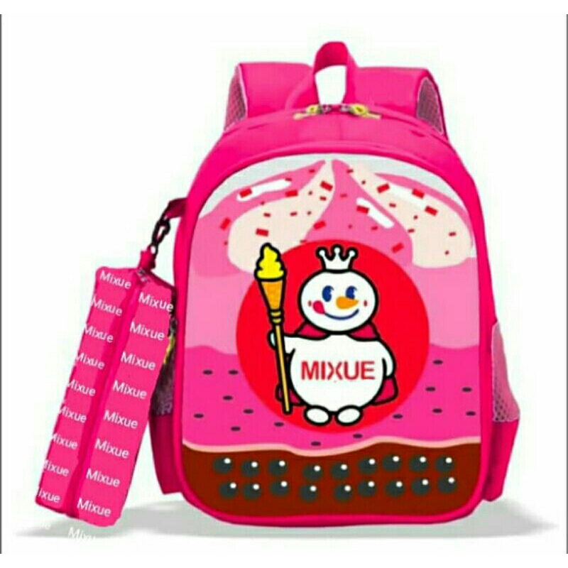 PREMIUM-TAS RANSEL ANAK-ANAK MIXUE GAMBAR PRINTING