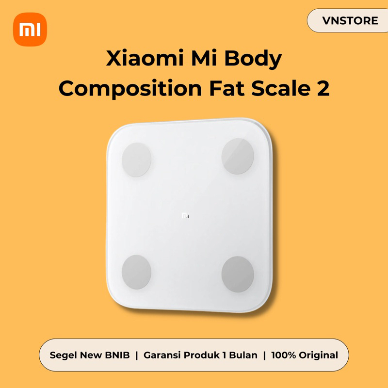 Xiaomi Mi Smart Scale 2 Body Fat Composition Led Display Version 2019