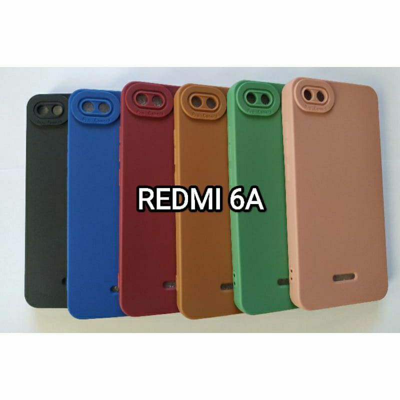 Softcase Pro Camera Redmi 6A Softcase Slicon Pro Camera Redmi 6A