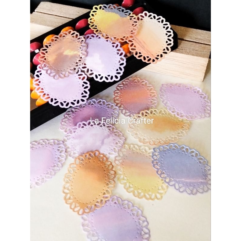 

La Felicia Kertas Motif Renda Variasi Warna Pemandangan Alam Untuk Hiasan Scrapbook/Journal Kit/Diy