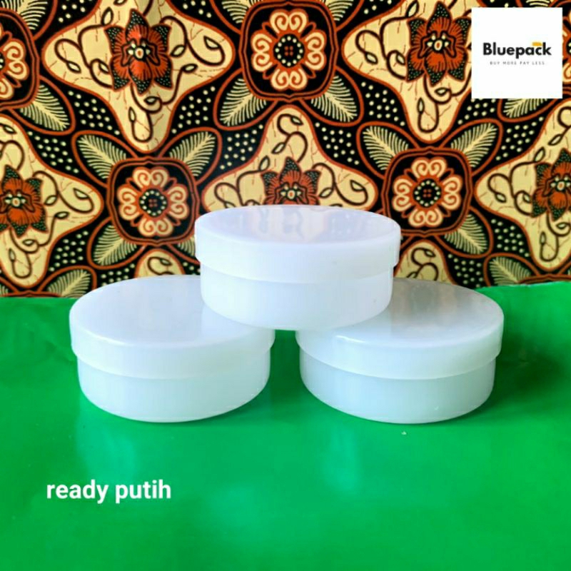 wadah cream kosong / pot salep / pot cream 10gr 10gram 10cc 10ml / pot obat /pot salep / pot plastik