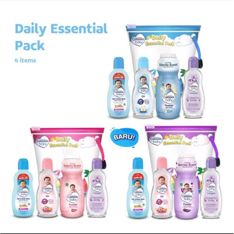Cussons Baby Daily Essential Pack | Cussons Baby Travel Essential Pack
