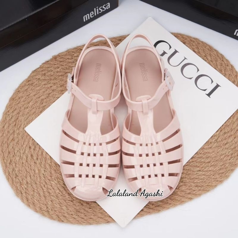 Sepatu sandal melissa possesion Pink glossy AD/sepatu jelly wanita/ sepatu melissa