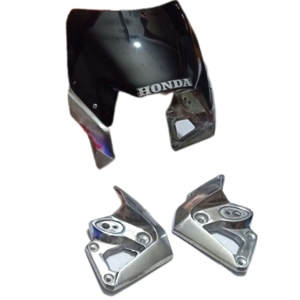 Visor Lampu Depan Tiger Revo Plus Kupingan 1 Set Bracket Kupingan Lampu Depan Headlamp Tirev Set Visor Lampu Depan Tiger Revo