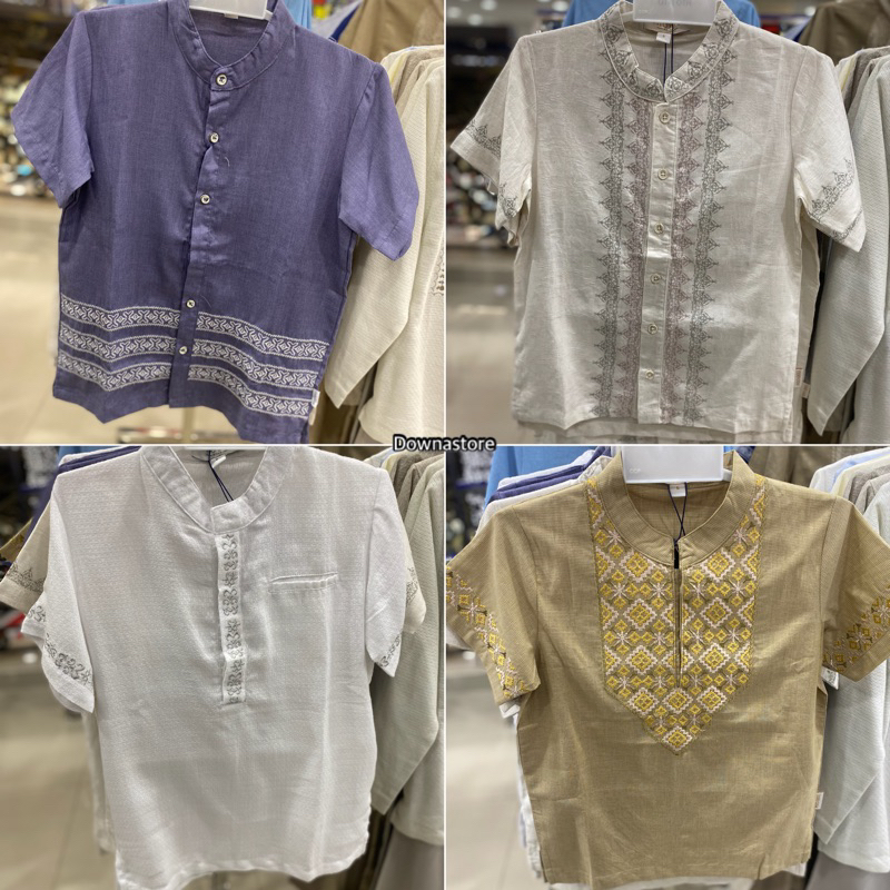 Atasan/Baju koko lengan pendek anak laki-laki PITO DITO (1-14tahun)