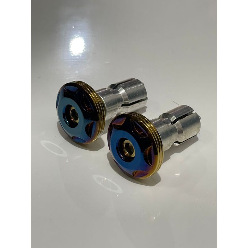 Jalu stang gepeng probolt two-tone Thailand stenlis semua motor