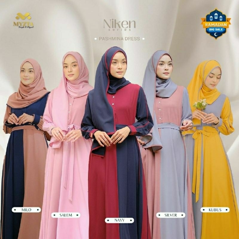READY STOK NIKEN BY MYZTA [ BIG SALE RAMADHAN ]