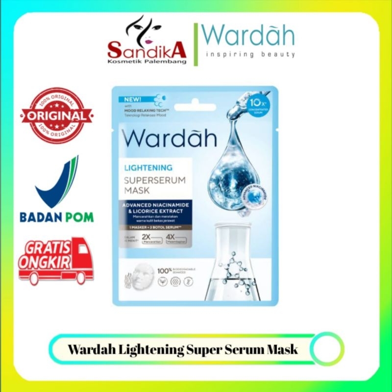 Wardah Lightening Essence Sheet Mask 20ml