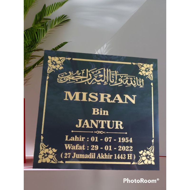 BATU NISAN GRANIT UKURAN 30 X 40 CM MURAH