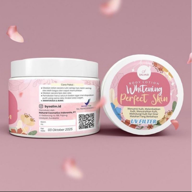 ! BPOM ! HB SALIM WHITENING PERFECT SKIN || CEPAT BIKIN PUTIH