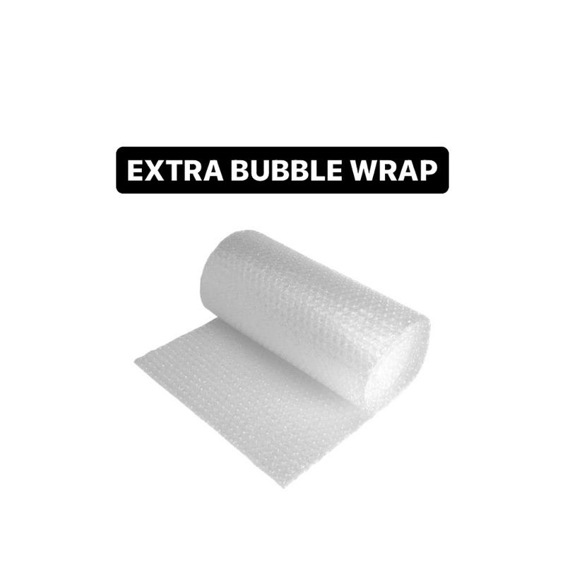 

EXTRA BUBBLE WRAP untuk Packing Lebih Aman