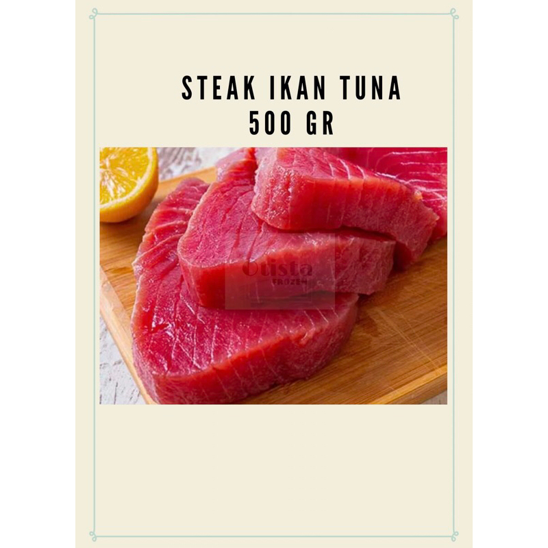 

IKAN TUNA STEAK FILLET 500 GR / TUNA STEAK