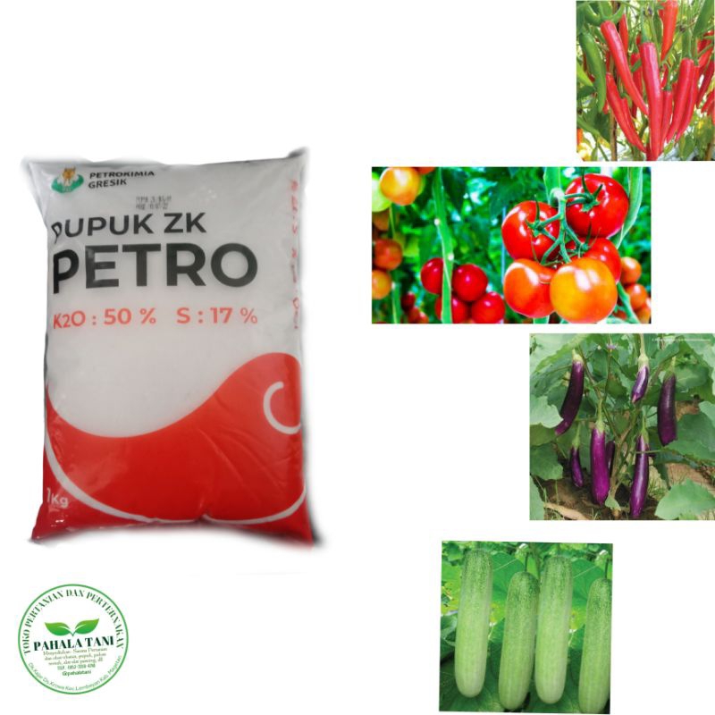 pupuk zk/kemasan 1kg /pupuk kalium(k2o) /pupuk sulfur(s)