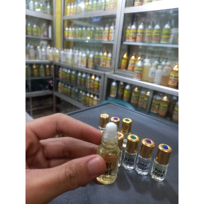 Parfume refill contoh aroma tester 3 ml roll kualitas premium (bebas request)