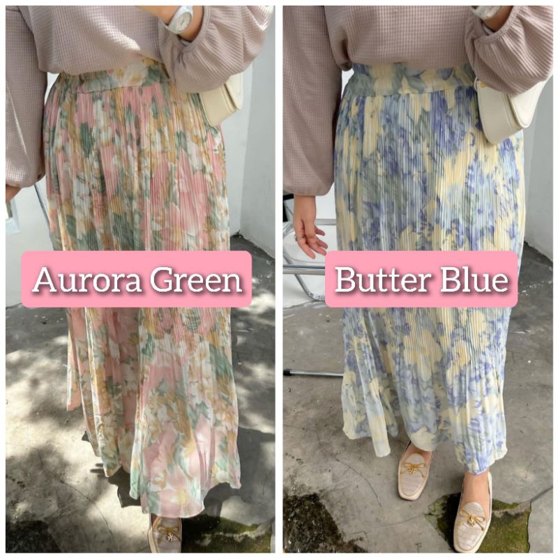 YASMINE PLEATS SKIRT Outfix