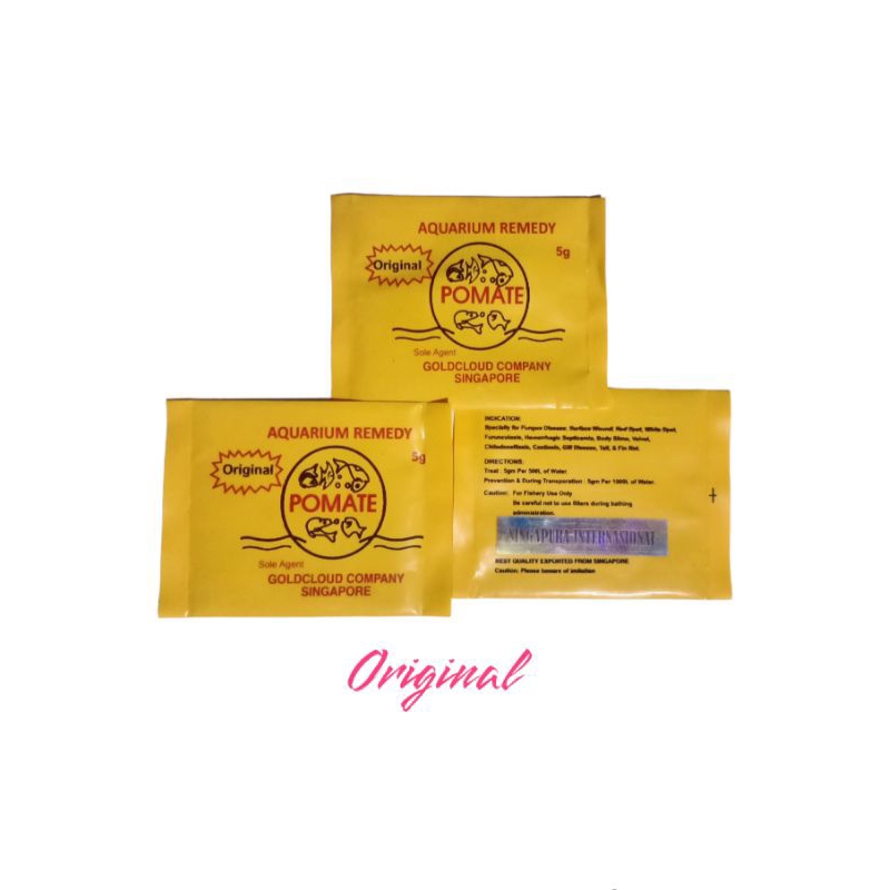 obat pomate ikan hias original