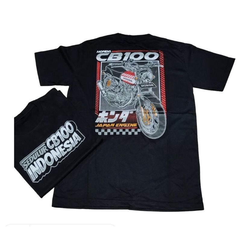 kaos herex honda cb/kaos distro pria/kaos cb gl mp tiger