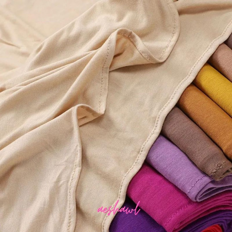 Pashmina Kaos Jersey/Pashmina Kaos Rayon Turkey