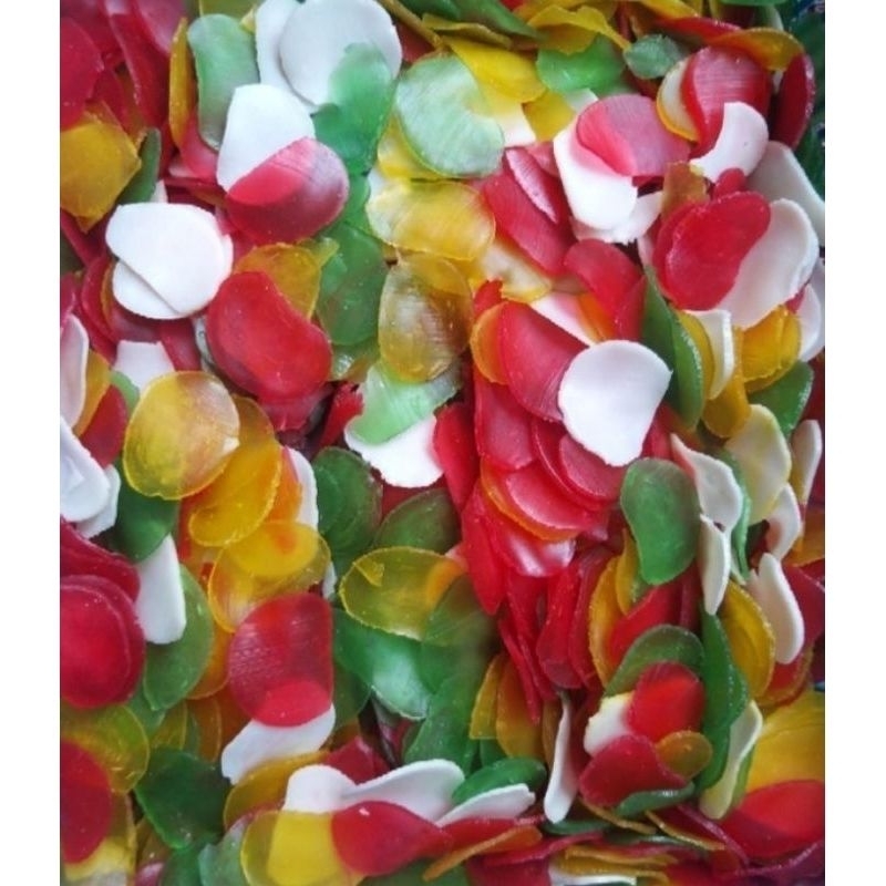 

Krupuk Mentah Warna Warni 250gr