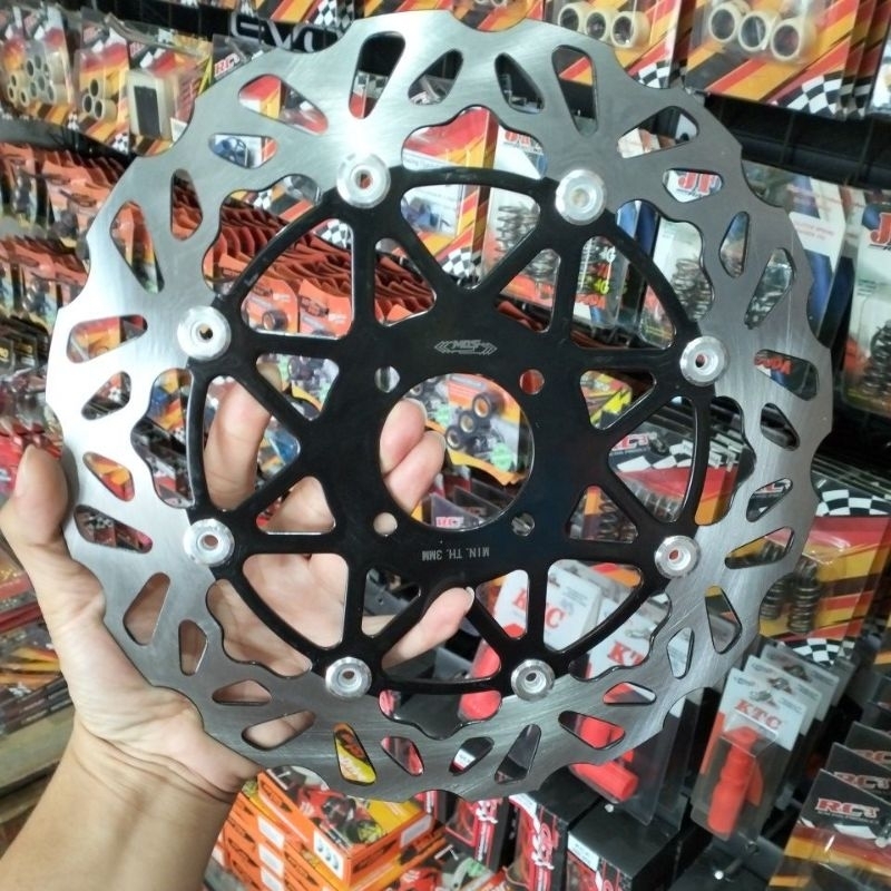 Piringan Disc Cakram Depan Ninja 250 Fi / Injeksi Karbu ZX 250 - Khusus Buat Tromol Becak