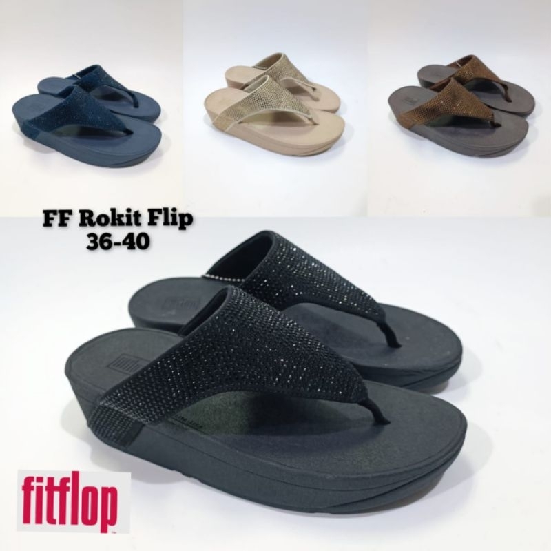 Fitflop Ringer elektra / FITFLOP ROCKIT Flip / Sanda fitflop / Sandal wanita