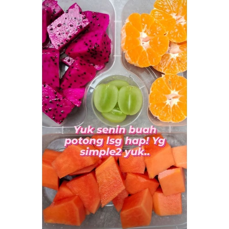 

Buah Potong Mix Kupas