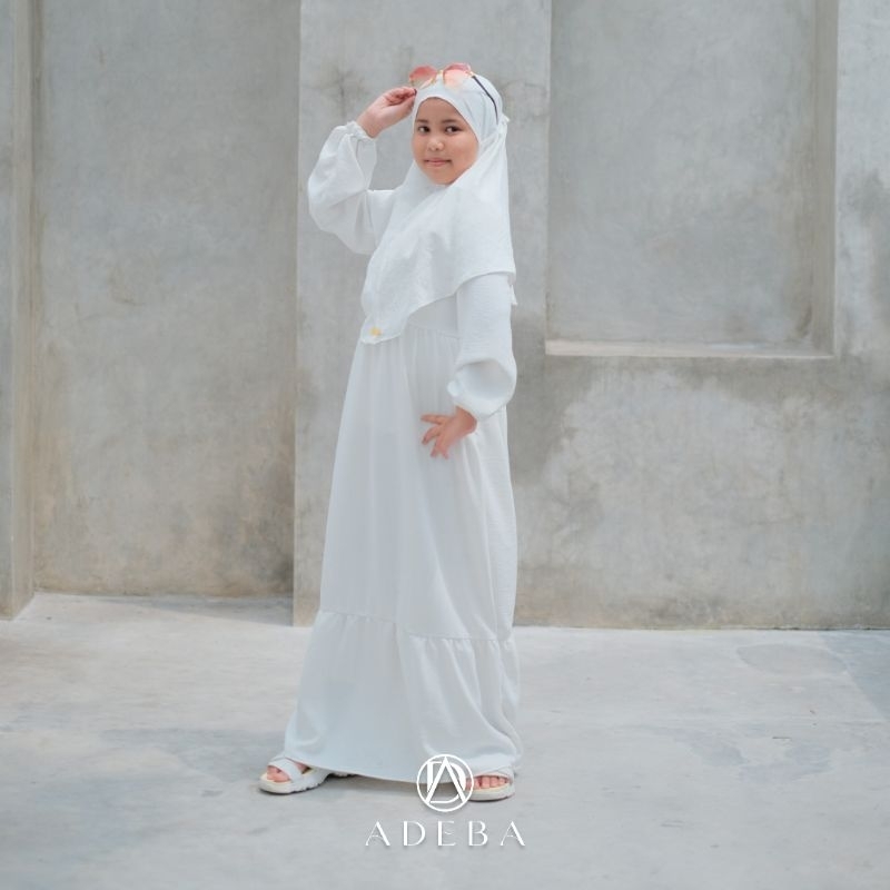 MARWA KIDS GAMIS PUTIH ANAK PREMIUM