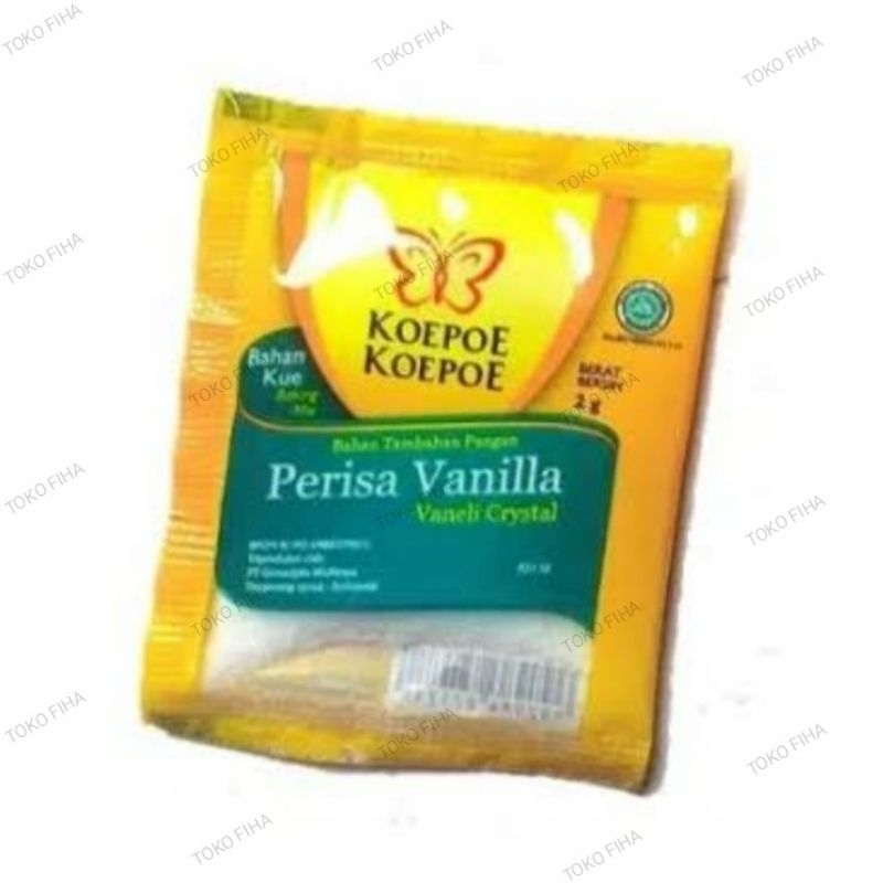 Koepoe Koepoe Perisa Vanilla 2gr - Per Sachet