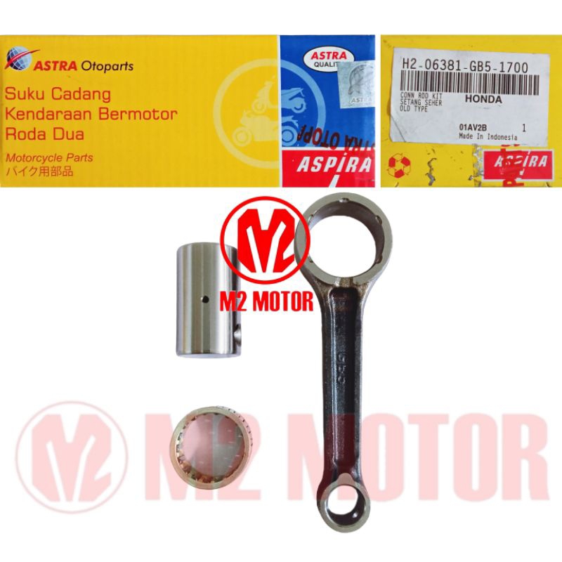 STANG SEHER C800 STANG PISTON CONROD ASPIRA