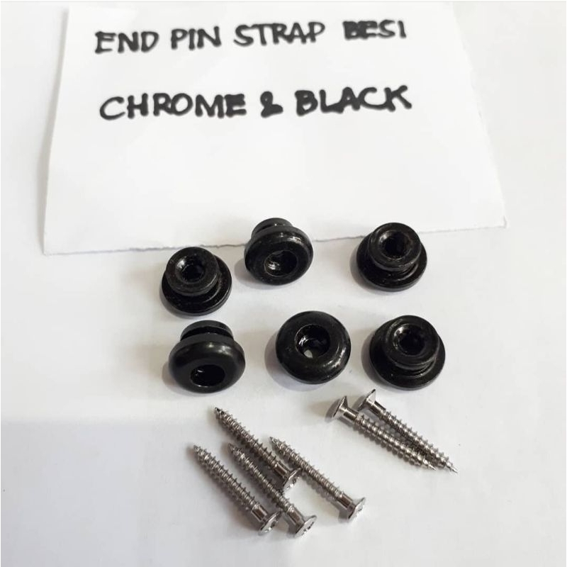 end pin strap besi/pin sabuk gitar