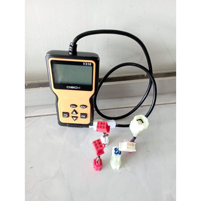 SCANER MOTOR INJEKSI OBD2 4 SOCKET