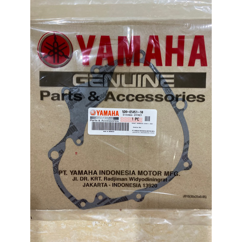 GAKSET PAKING KIRI MAGNET VEGA ZR JUPITER Z NEW ZR ROBOT ORIGINAL ORI ASLI YAMAHA 5D9-E5451-10