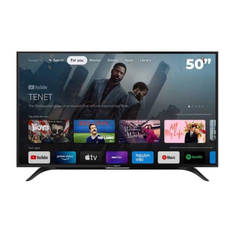 ANDROID TV SHARP 50” 50Fj 1i LED SHARP 50” ANDROID TV SHARP 50fj1i