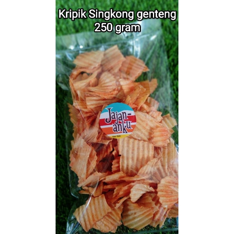 Keripik Chuba Singkong balado keripik GENTENG TES 250gram