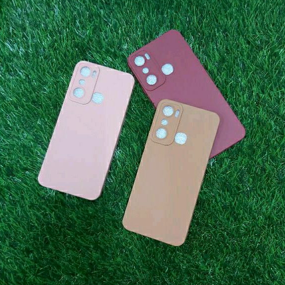 Case ProCamera Soft Matte With Camera Protector 9D INFINIX HOT 20i 4G REAL